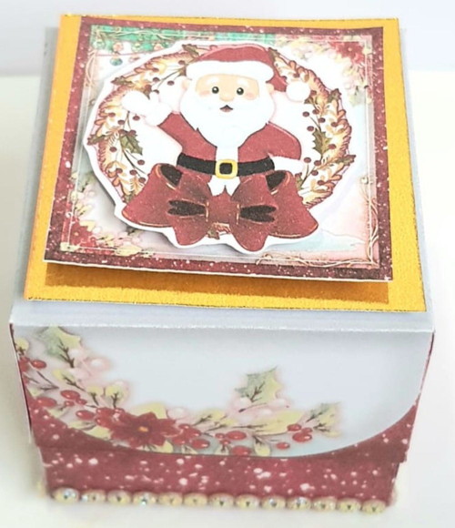 Caixa Cubo Natal - Imagem 2