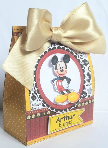 Caixa Sacolinha Mickey - Imagem 3