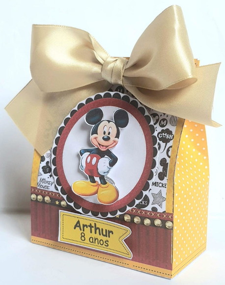 Caixa Sacolinha Mickey - Imagem 4