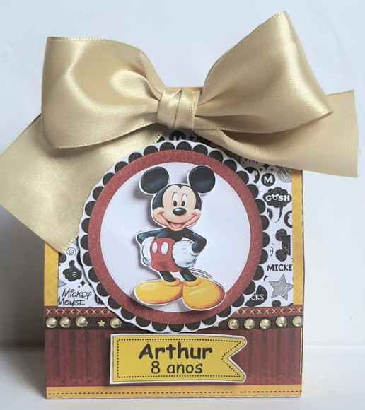 Caixa Sacolinha Mickey - Imagem 2