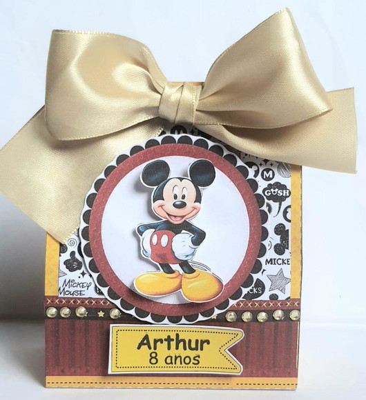 Caixa Sacolinha Mickey - Imagem 5