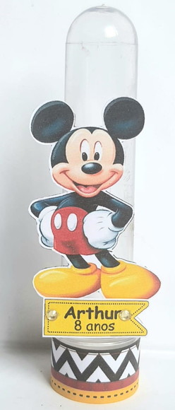Tubete Lembrancinha para Festa Mickey - Imagem 5