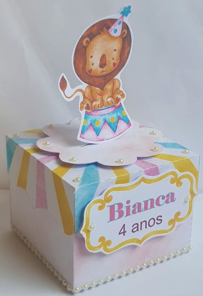 Caixa Cubo Circo