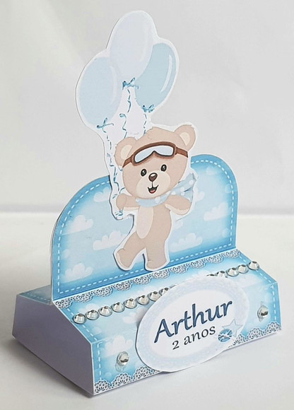 Porta Bis Duplo Urso Baloeiro