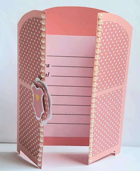 convite/cartão para maternidade guarda-roupa - Imagem 3
