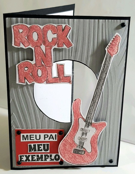 Cartão Dia Dos Pais Guitarra - Imagem 2