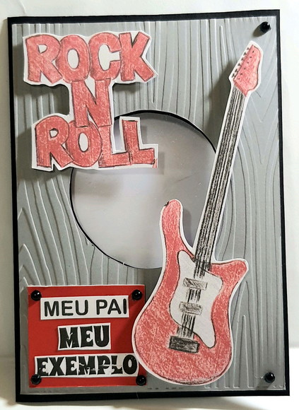 Cartão Dia Dos Pais Guitarra - Imagem 3