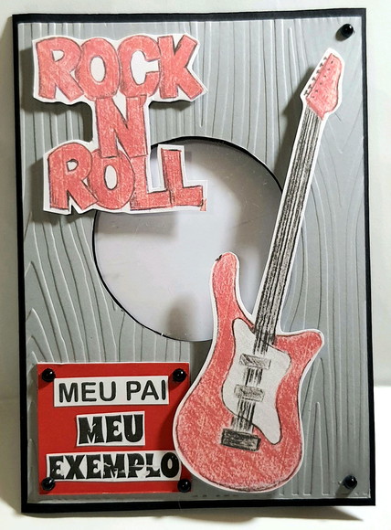 Cartão Dia Dos Pais Guitarra - Imagem 5