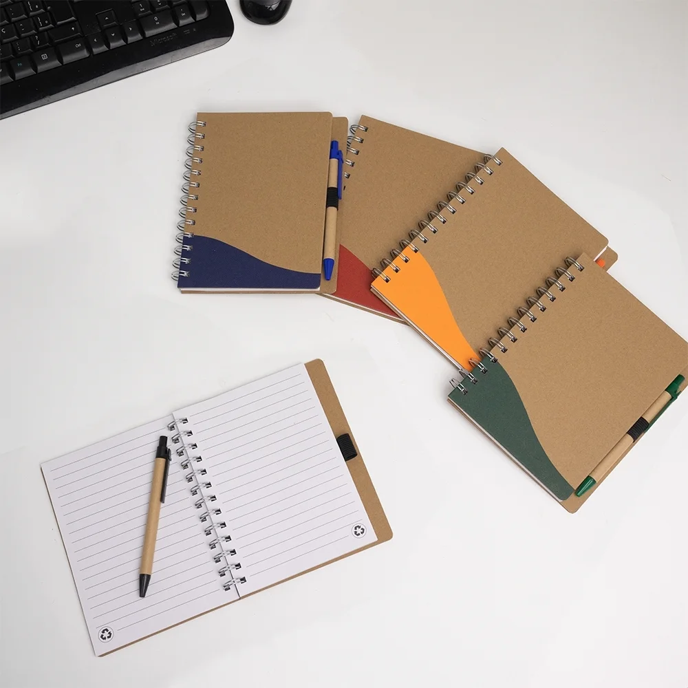 10 cadernetas ecológicas personalizadas brinde atacado corporativo - Imagem 3