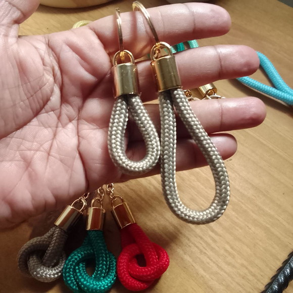 50 Mini Chaveiros em Corda Náutica - Imagem 4