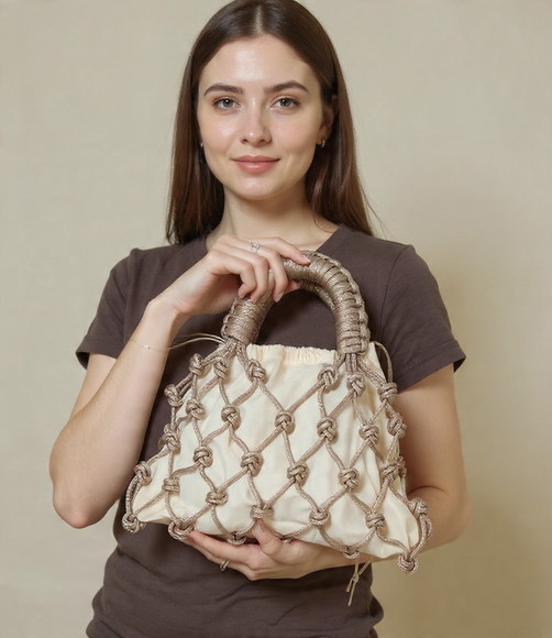 Bolsa de Praia em Macramê