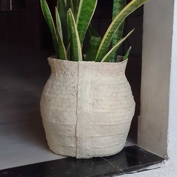 Cesto de Palha 30cm