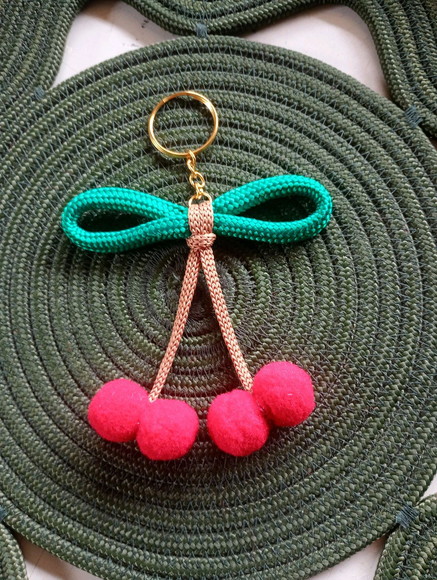 Kit 3 Chaveiros Cerejinha - Imagem 3