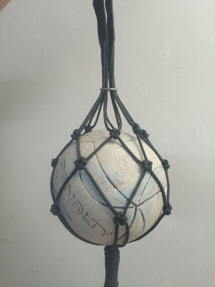 Porta Bolas Corda Náutica Macramé