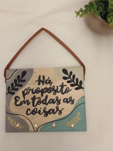 Porta Chaves Mensagem Biblíca - Imagem 3