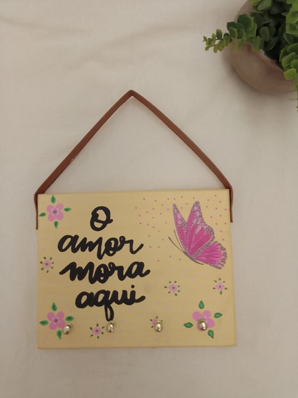 Porta Chaves Mensagem Biblíca - Imagem 4