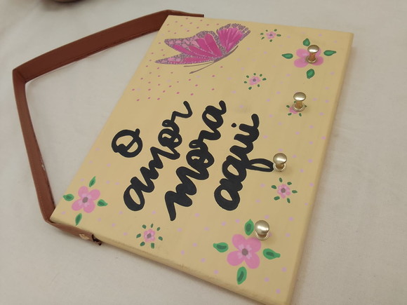 Porta Chaves Mensagem Biblíca - Imagem 5