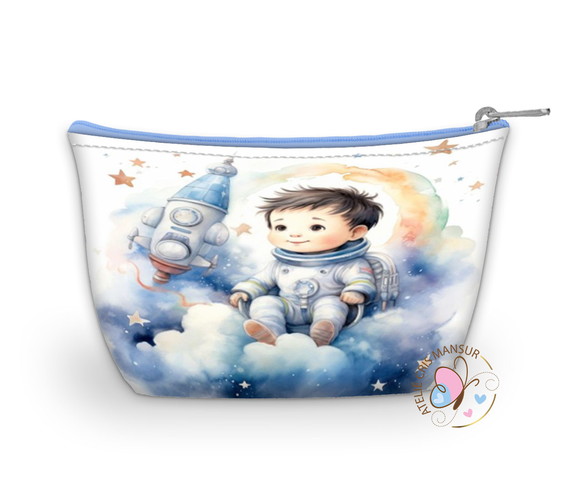 Astronauta Aquarelado - Necessaire Personalizada