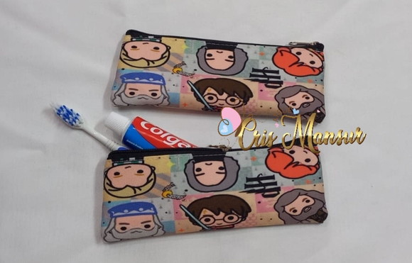 Estojo Slim Personalizado Harry Potter Porta Higiene Bucal - Imagem 2