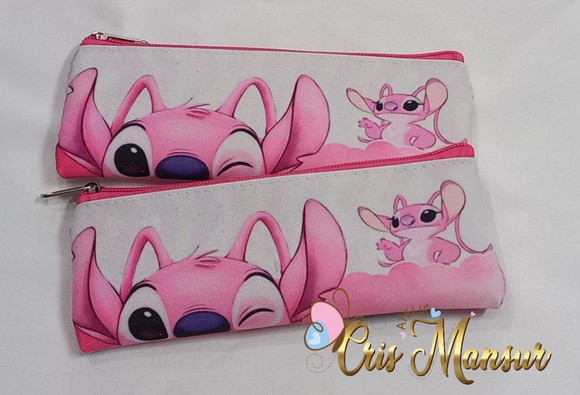Estojo Slim Personalizado Stitch - Porta Higiene Bucal