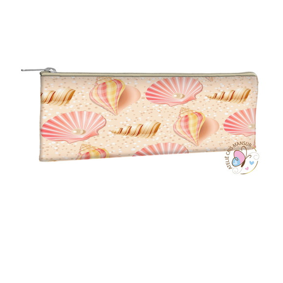 Estojo Slim Personalizados 19 x 7 - Tema Praia