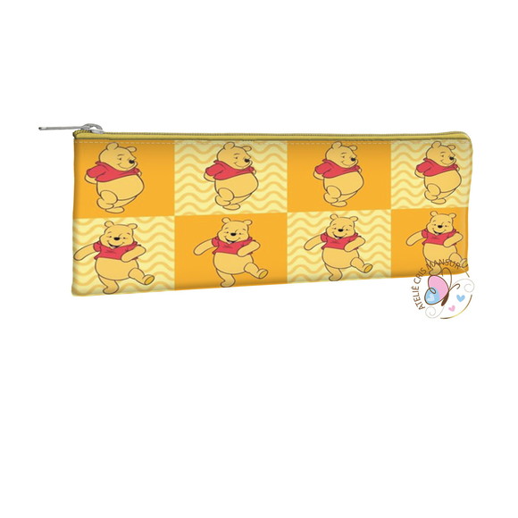 Estojo Slim Personalizados 19 x 7 - Tema Ursinho Pooh