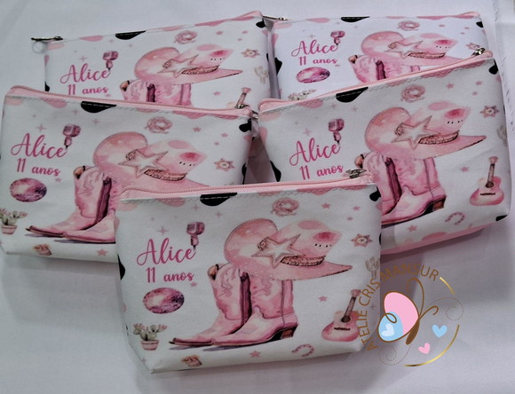 Lembrancinha Personalizada - Necessaire Boiadeira