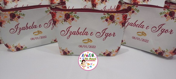 Necessaire Casamento Marsala - Imagem 3