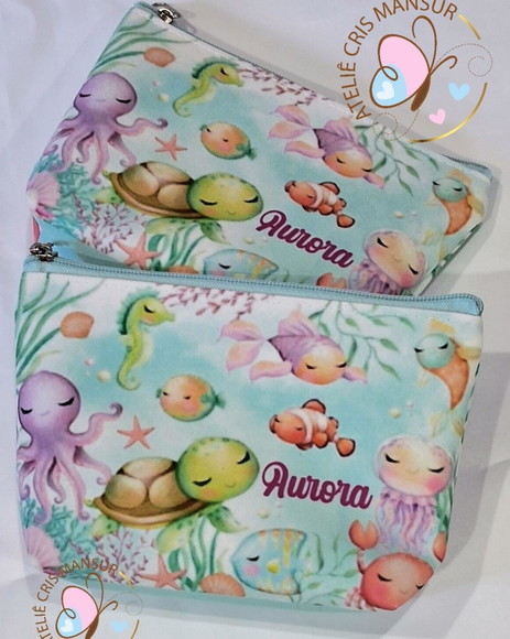 Necessaire Fundo do Mar