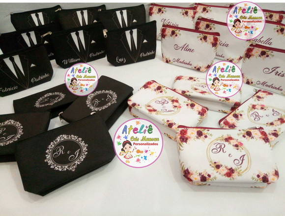 Necessaire Para Padrinhos e madrinhas de Casamento - Imagem 3
