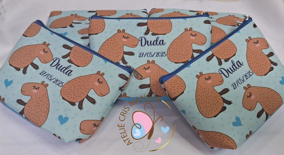 Necessaire Personalizada - Capivara para Meninos