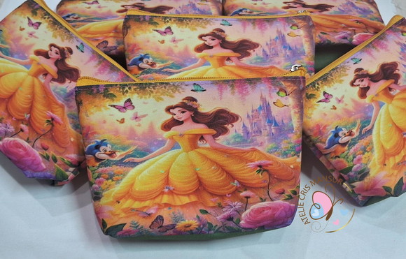 Necessaire Personalizada - Princesa Bela Cut - Imagem 2
