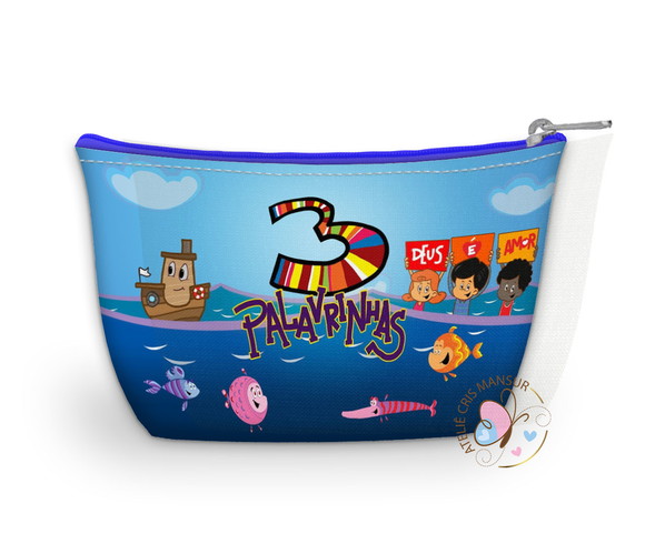 Necessaire Personalizada - Tema 3 Palavrinhas