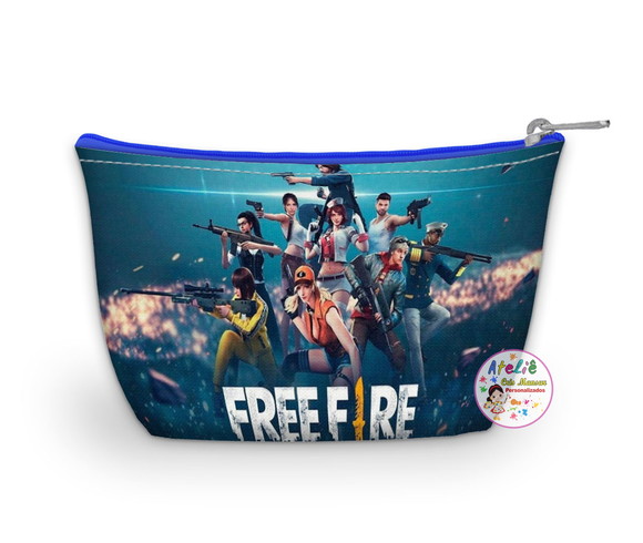 Necessaire Personalizada - Tema Free fire