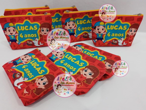 Necessaire Personalizada - Tema Lucas Neto