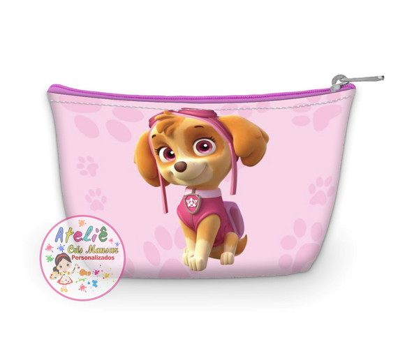 Necessaire Personalizada - Tema Skye Patrulha canina