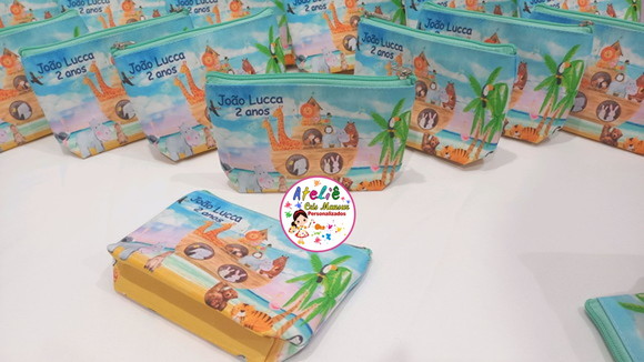 Necessaire personalizada Arca de noé - Imagem 2