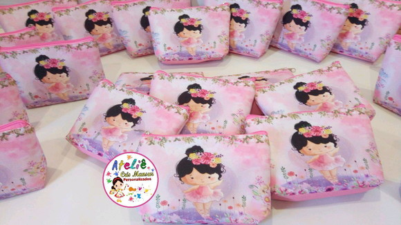 Necessaire Personalizada Bailarina Aguarela