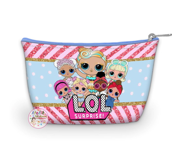 Necessaire personalizada Bonecas da Lol