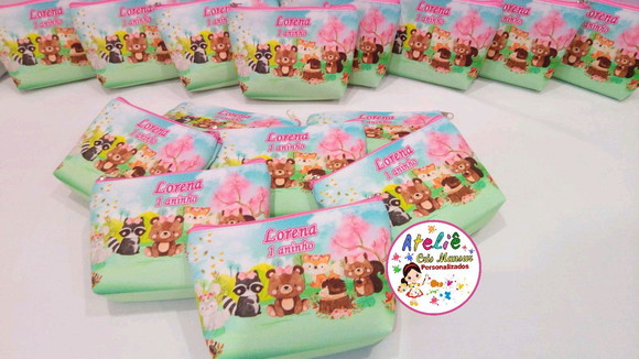 Necessaire Personalizada Bosque encantado - Imagem 2