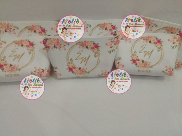 NECESSAIRE PERSONALIZADA FLORAL - Imagem 2