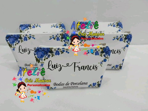 NECESSAIRE PERSONALIZADA FLORAL - Imagem 2