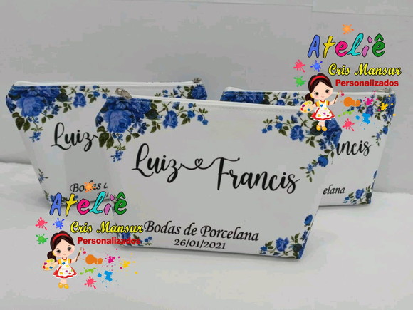NECESSAIRE PERSONALIZADA FLORAL - Imagem 3