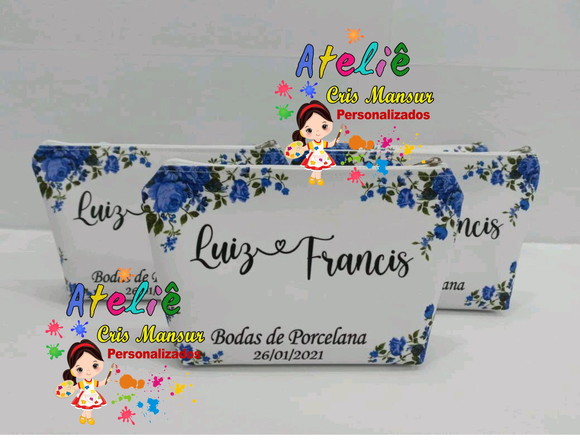 NECESSAIRE PERSONALIZADA FLORAL - Imagem 4