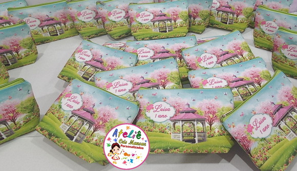 Necessaire Personalizada Floresta encantada