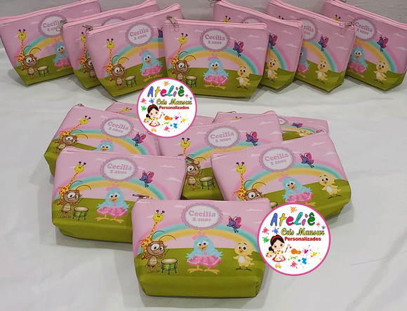 Necessaire Personalizada Galinha Pintadinha - Imagem 2