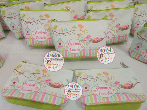 Necessaire Personalizada Jardim encantado - Imagem 3
