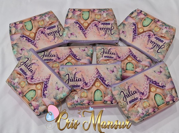 Necessaire Personalizada Jardim Encantado