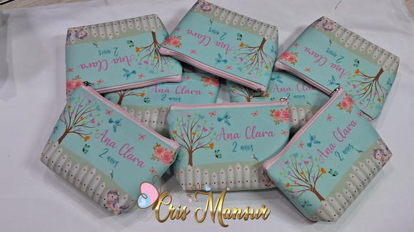 Necessaire Personalizada Jardim Encantado