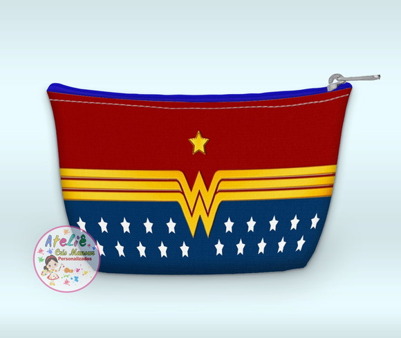 NECESSAIRE PERSONALIZADA MULHER MARAVILHA